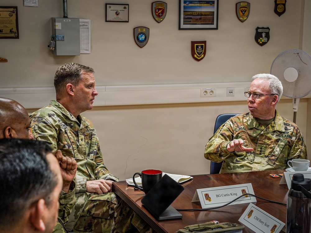 LTG Brady visits 10th AAMDC