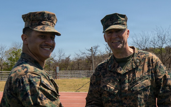 KMEP 26.1: Marines with 3rd MLG presented challenge coins