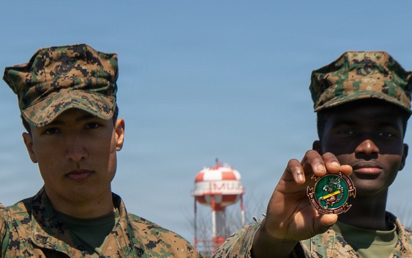 KMEP 26.1: Marines with 3rd MLG presented challenge coins