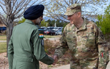 Indian Air Force Air Chief Marshal Amar Preet Singh visits North American Aerospace Defense Command