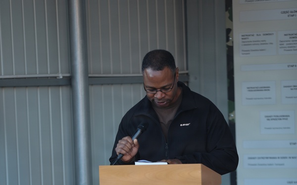 Dogface Soldiers attend Easter service