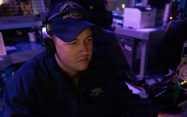 USS Rafael Peralta (DDG 115) CIC Ops