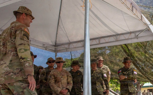 Tropic Lightning Division showcases capabilities to Philippine Army leaders during Exercise Salaknib 2026 opening day