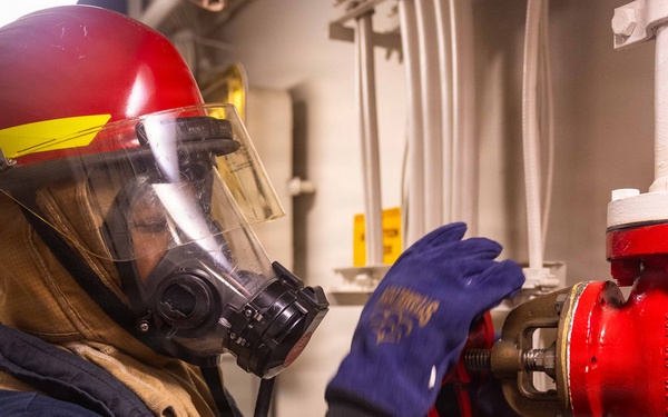 USS Rafael Peralta (DDG 115) General Quarters Drill