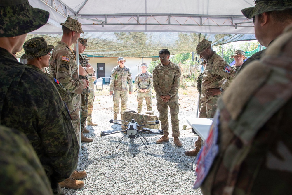 Tropic Lightning Division showcases capabilities to Philippine Army leaders during Exercise Salaknib 2026 opening day