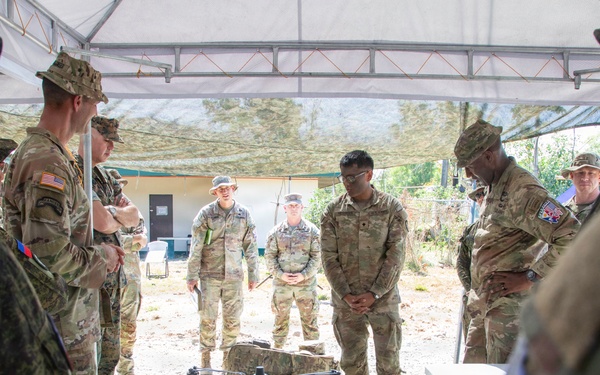 Tropic Lightning Division showcases capabilities to Philippine Army leaders during Exercise Salaknib 2026 opening day