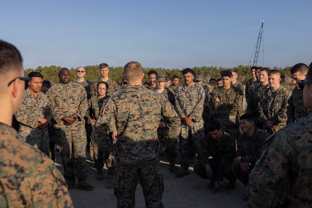 II Marine Expeditionary Force Support Battalion Physical Readiness PT