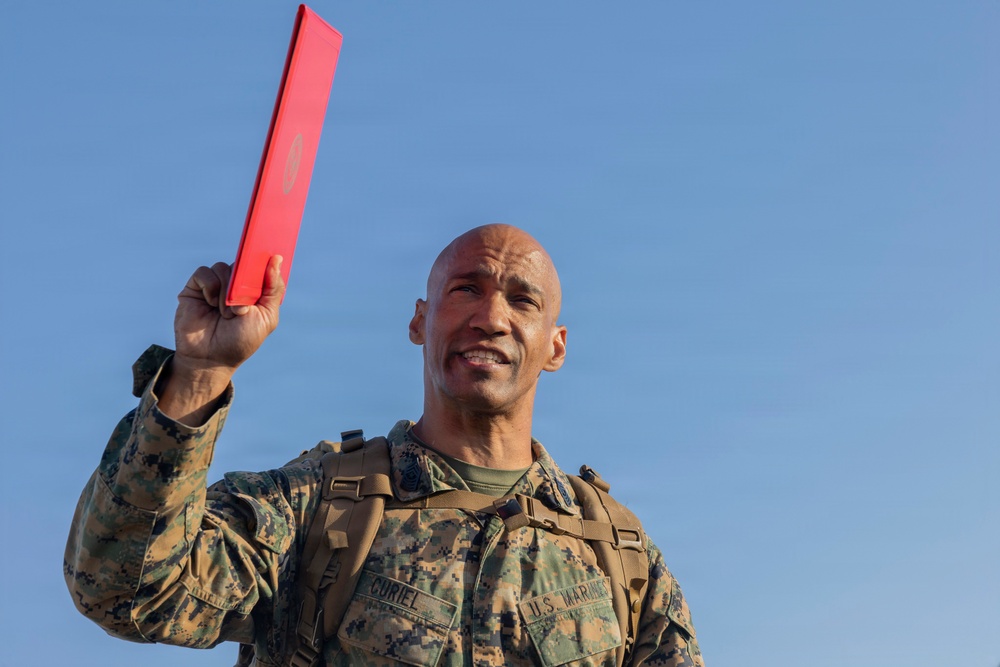 II Marine Expeditionary Force Support Battalion Physical Readiness PT