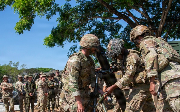 Tropic Lightning Division showcases capabilities to Philippine Army leaders during Exercise Salaknib 2026 opening day
