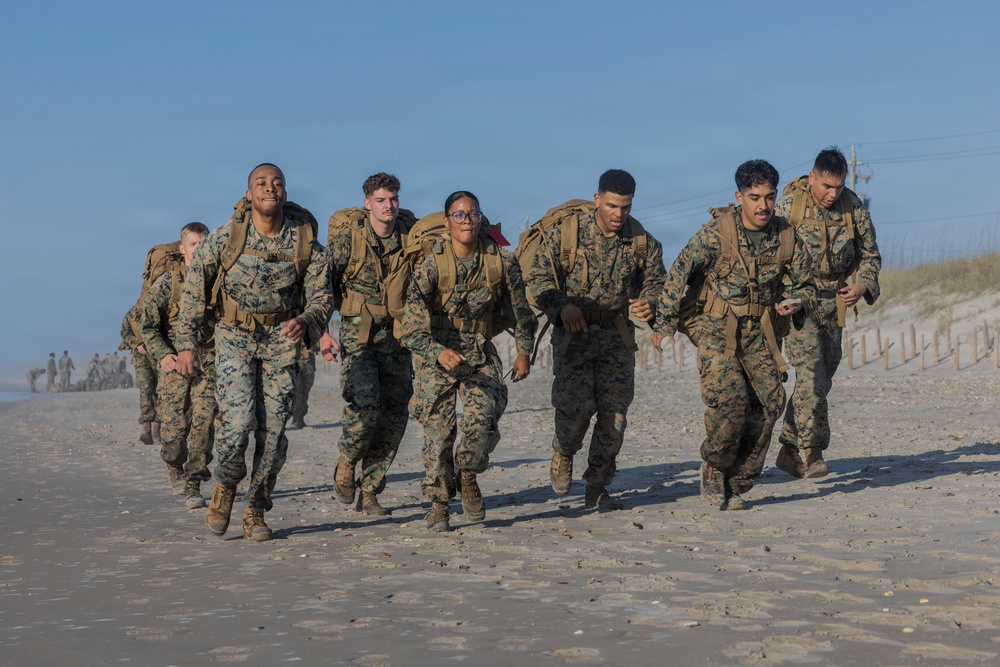 II Marine Expeditionary Force Support Battalion Physical Readiness PT