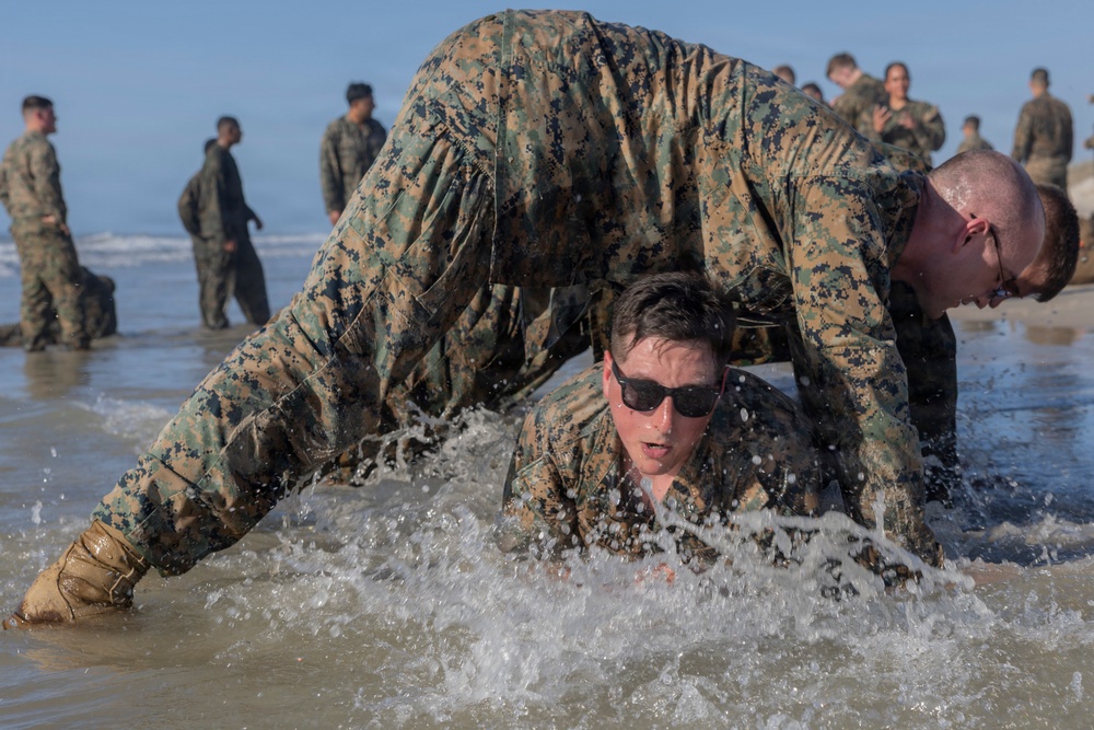 II Marine Expeditionary Force Support Battalion Physical Readiness PT