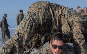 II Marine Expeditionary Force Support Battalion Physical Readiness PT