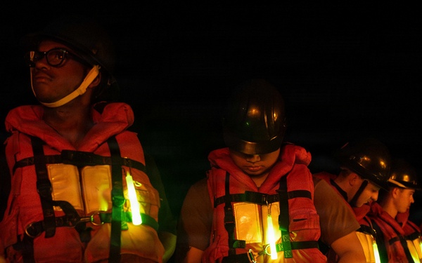 USS Rafael Peralta RAS with USNS John Lewis