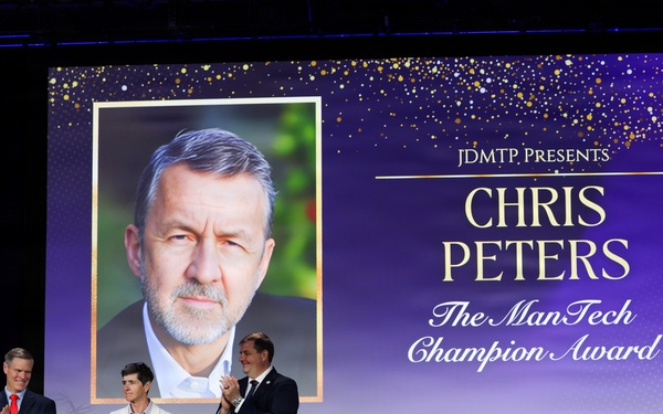 ManTech Champion Award Winner, Chris Peters: Accepted on Behalf of Peters by Adele Ratcliff