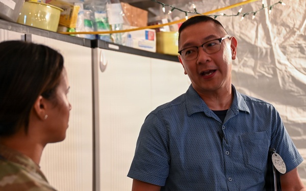 JTF Surgeon General Tours the 346th EABS Medical Facilities