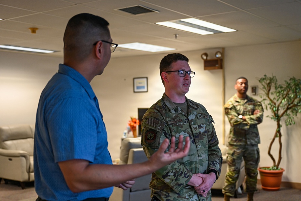 JTF Surgeon General Tours the 346th EABS Medical Facilities