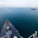 USS Rafael Peralta (DDG 115) transits the Strait of Malacca