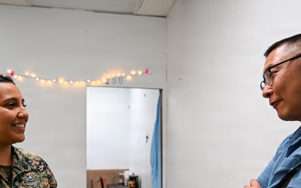 JTF Surgeon General Tours the 346th EABS Medical Facilities