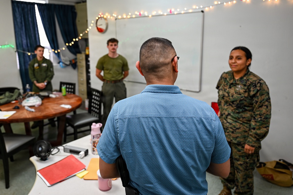 JTF Surgeon General Tours the 346th EABS Medical Facilities