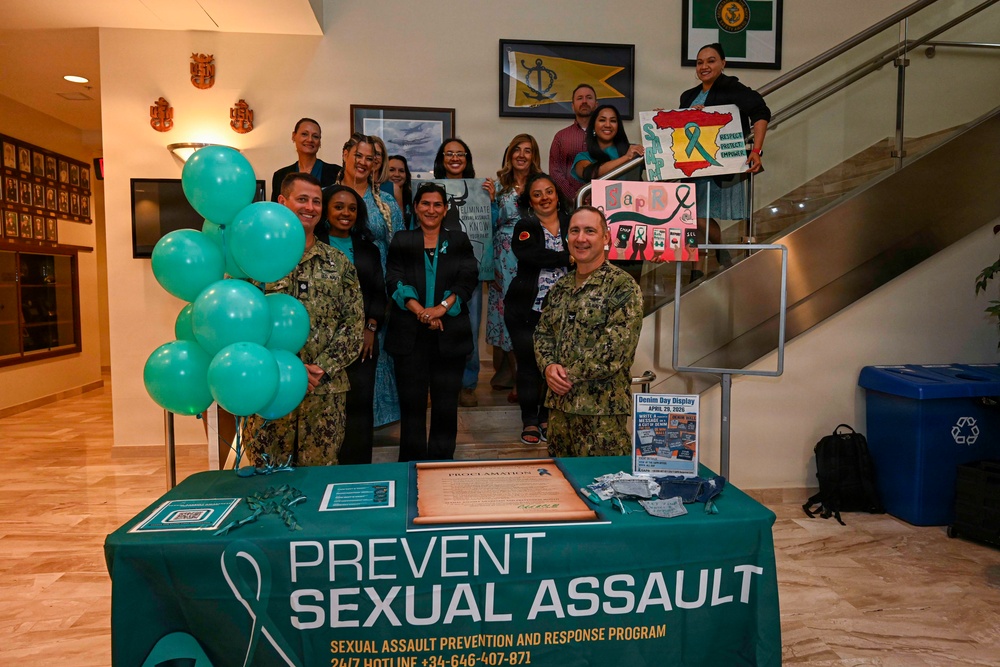 NAVSTA Rota SAAPM Proclamation Signing