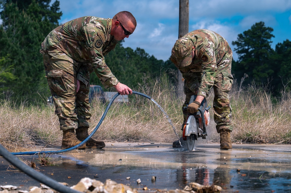 2nd Bomb Wing Civil Engineer Training Exercise