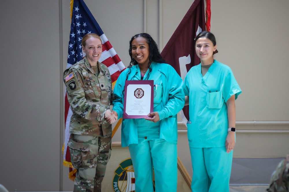 BACH Conducts Monthly Award Ceremony