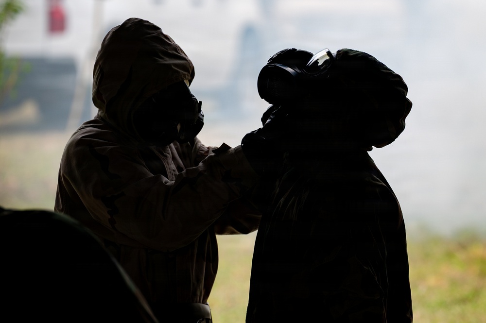 2nd Bomb Wing Civil Engineer Training Exercise