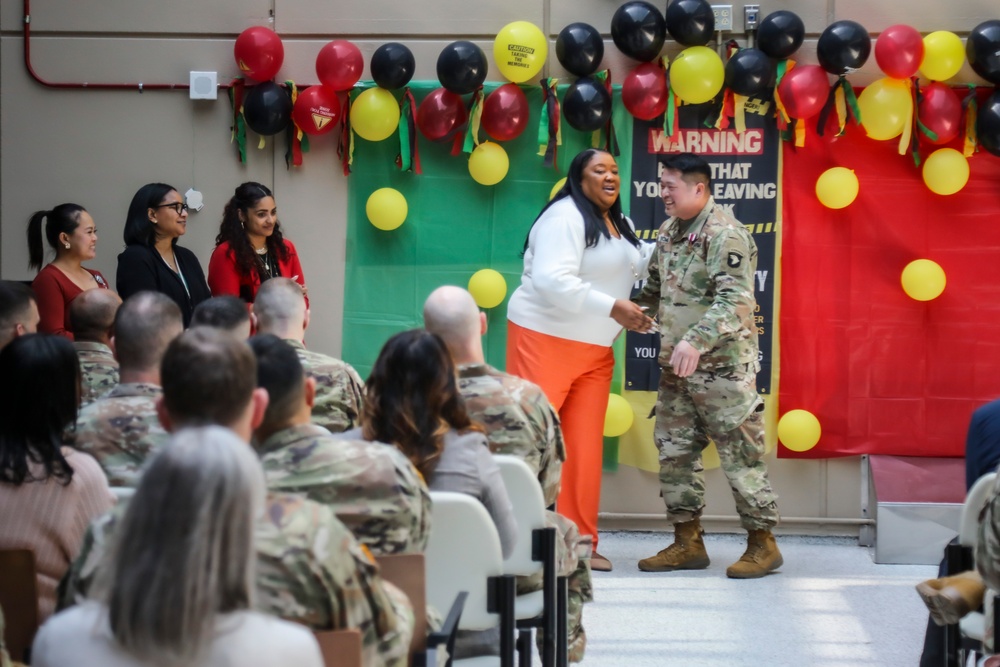 BACH Hosts Going Away Ceremony