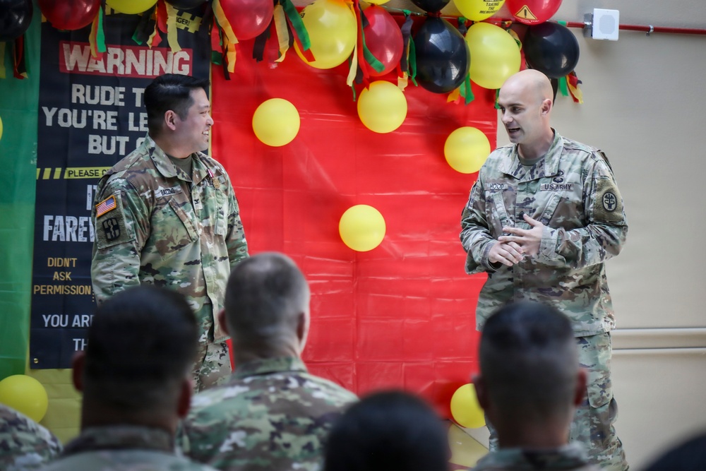 BACH Hosts Going Away Ceremony