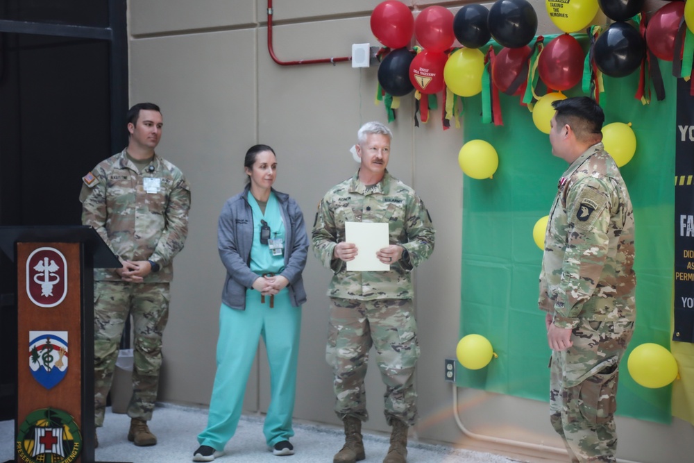 BACH Hosts Going Away Ceremony