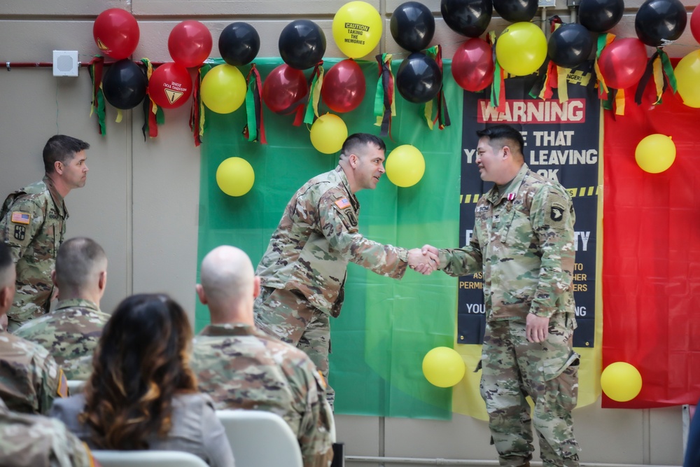 BACH Hosts Going Away Ceremony