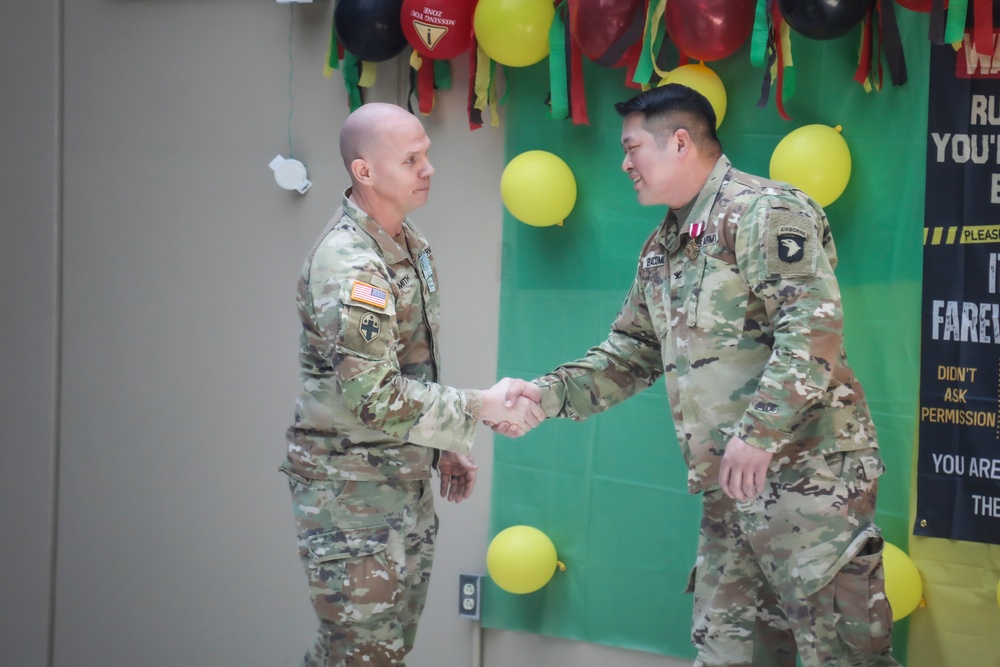 BACH Hosts Going Away Ceremony