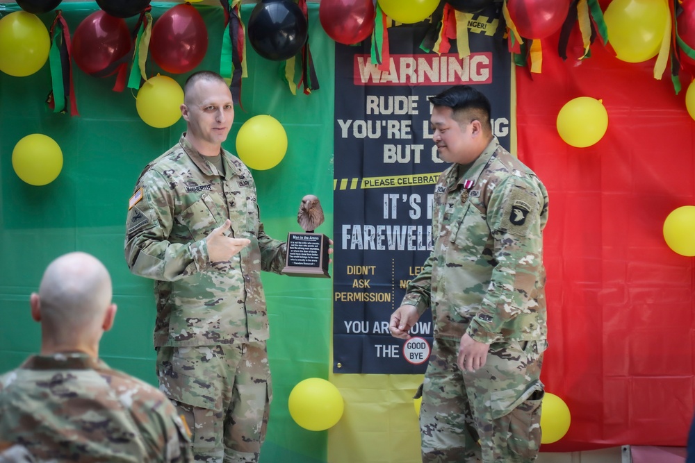 BACH Hosts Going Away Ceremony