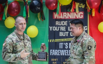 BACH Hosts Going Away Ceremony