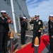 USS Anchorage conducts change of command ceremony
