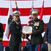 USS Anchorage conducts change of command ceremony
