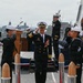 USS Anchorage conducts change of command ceremony