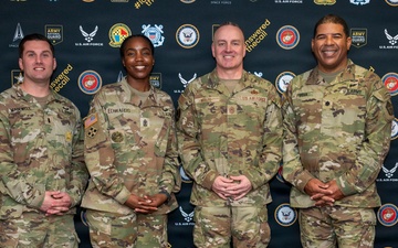 CMSAF David Wolfe visits MEPS Fort Sam Houston