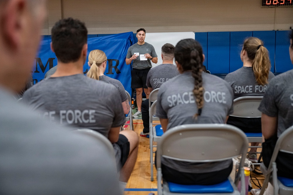 Space Force CrossFit training day