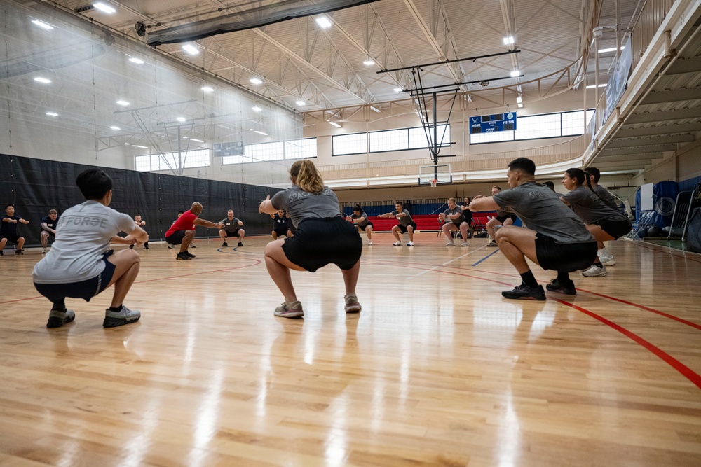Space Force CrossFit training day