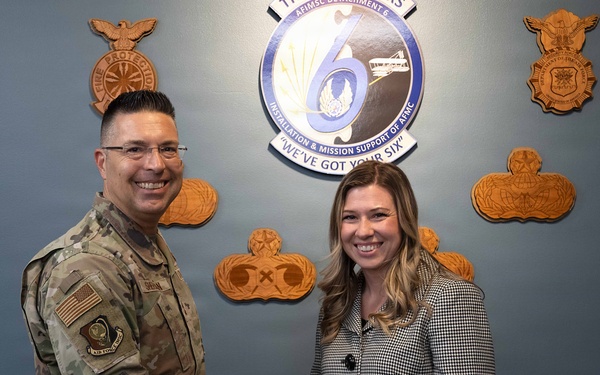 AFIMSC leaders recognize Detachment 6 excellence