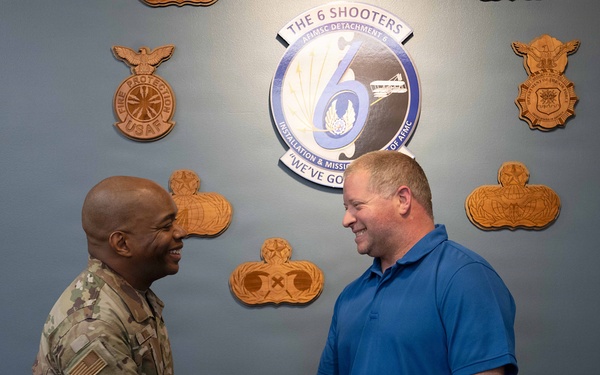 AFIMSC leaders recognize Detachment 6 excellence