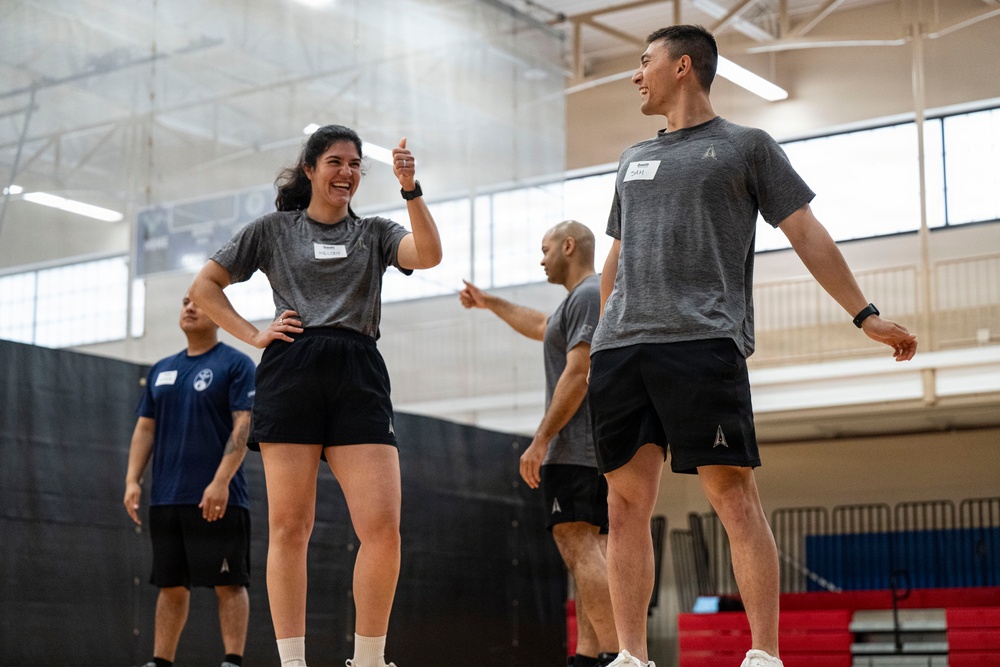 Space Force CrossFit training day