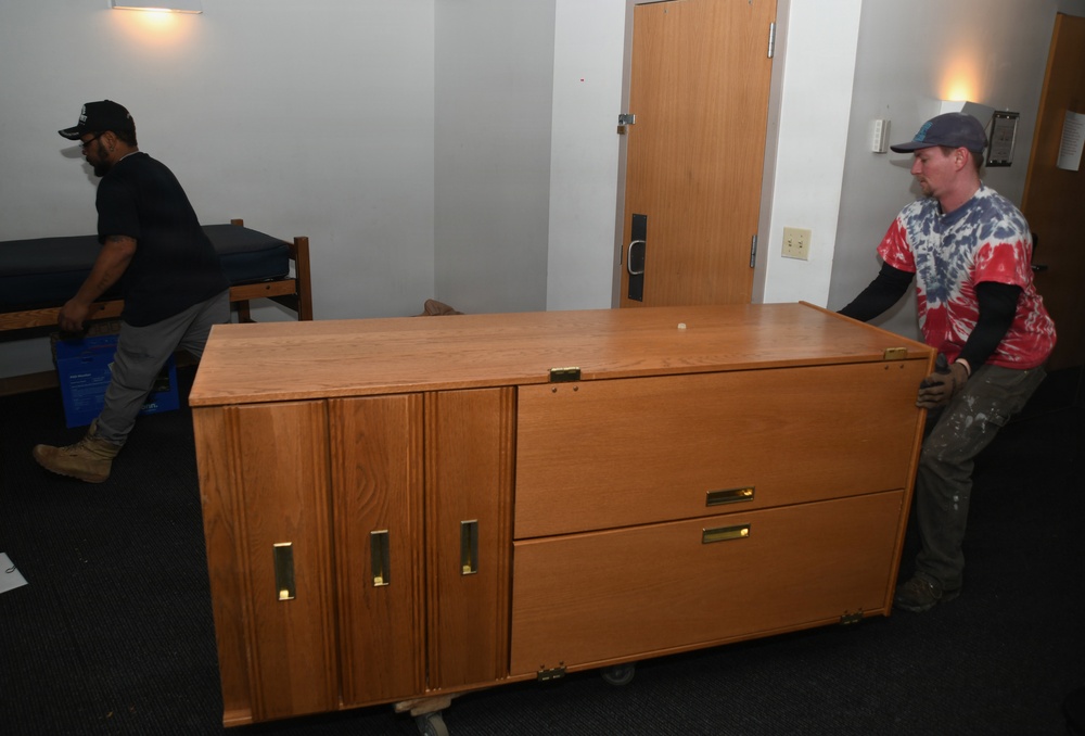 SUBASE Barracks Receive New Furniture