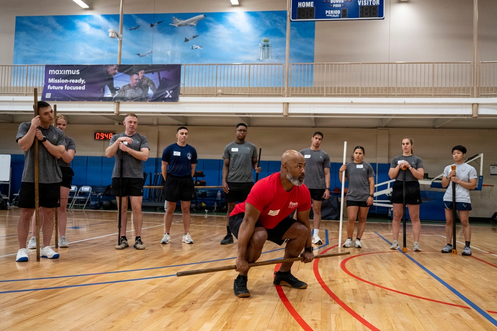 Space Force CrossFit training day