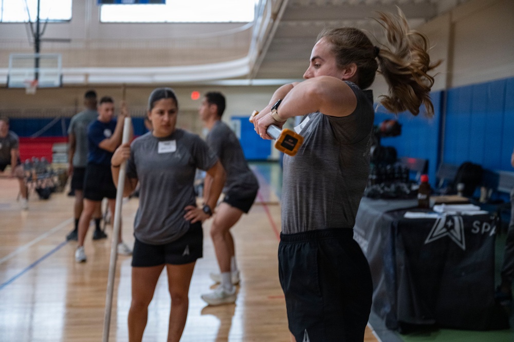 Space Force CrossFit training day