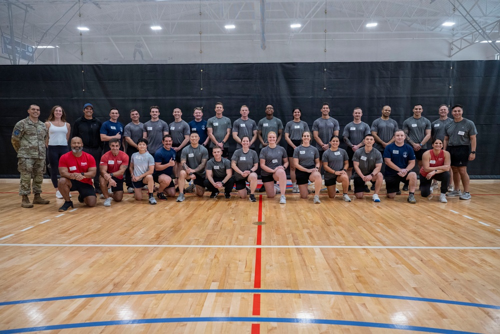 Space Force CrossFit training day