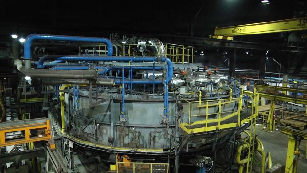 Scranton Army Ammunition Plant Billet Heating