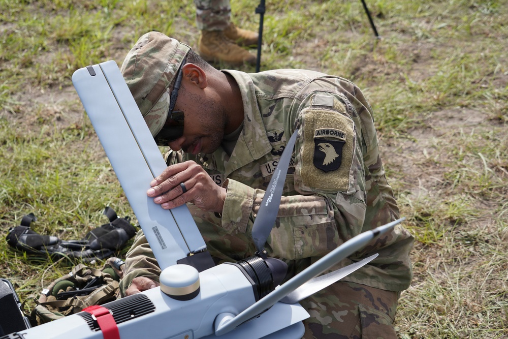 101st Airborne Division (Air Assault) conducts first integration of Aevex Atlas technology at JRTC