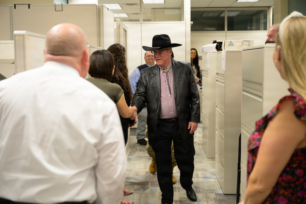 SAF/FM Visits Tinker Air Force Base